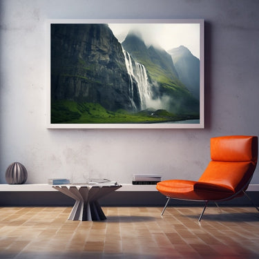 Waterfall Print on Canvas